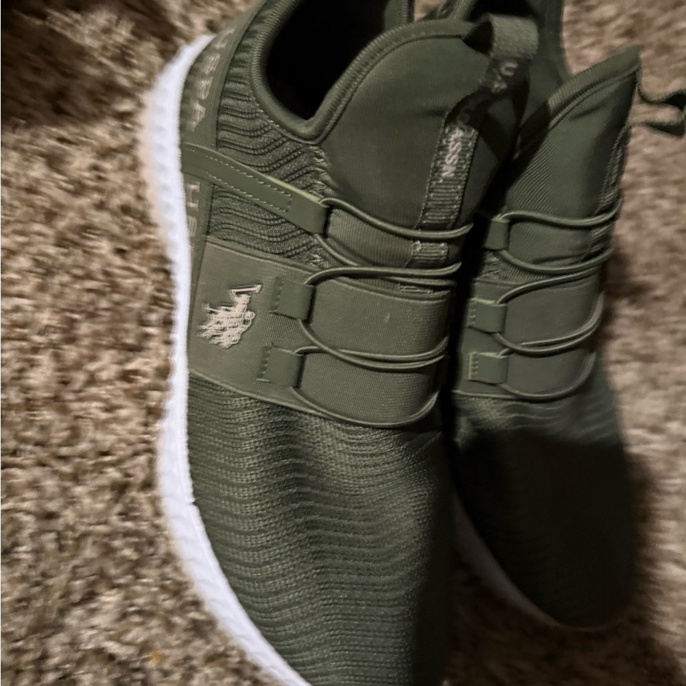 U.S. Polo Assn. Women's Olive Sneakers